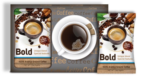 Register for a bag of premium coffee and a free custom-printed HP packaging sample