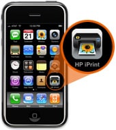 1. Cliquez sur l'icône HP iPrint