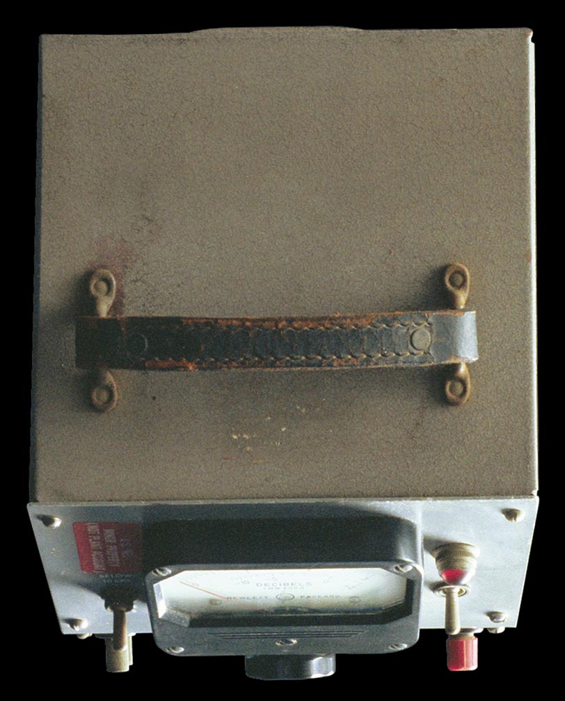Model 400B vacuum tube voltmeter - top view.