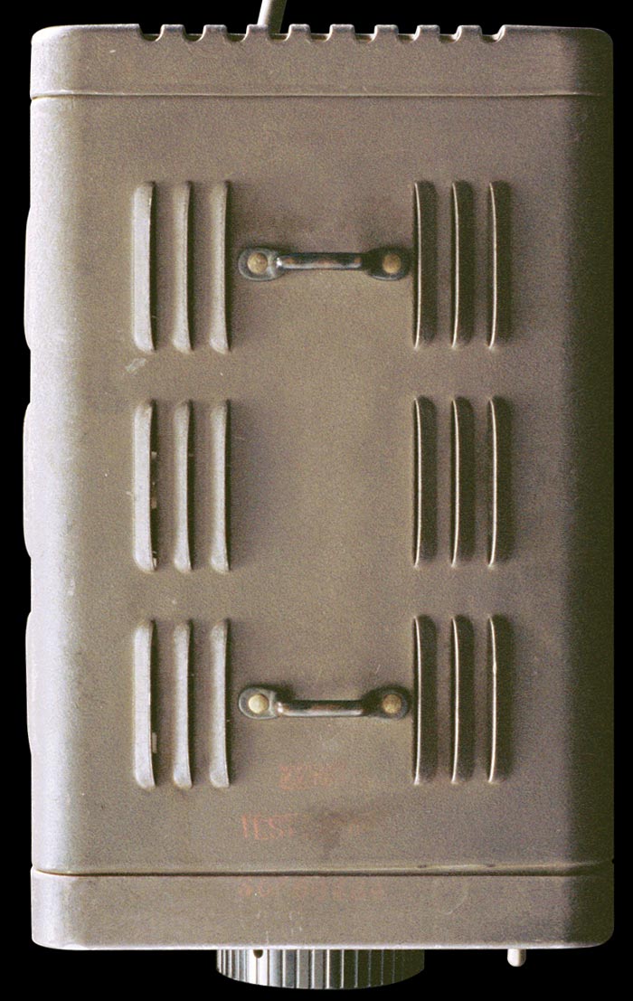Model 200AB audio oscillator - top view.