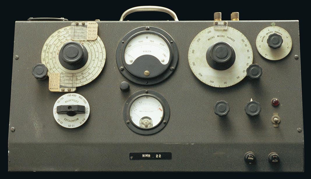 Boonton Q-Meter Type 160-A - front view.