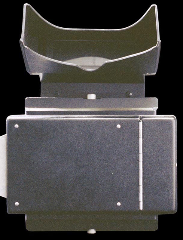 Hewlett-Packard 197A oscilloscope camera   - back view.