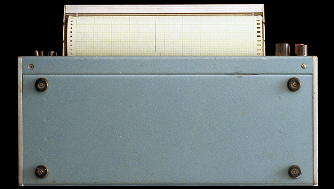 Moseley Autograf,  Model 7101B Strip Chart Recorder - close up.