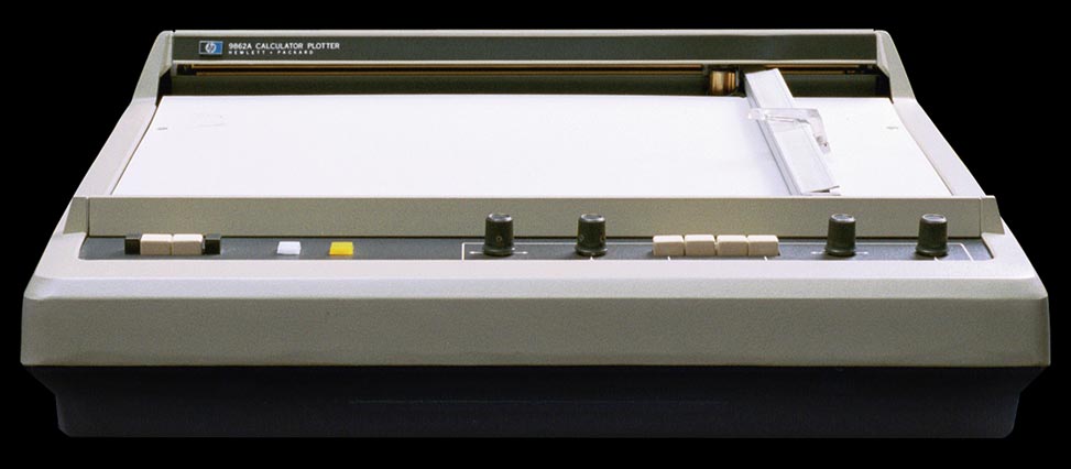 Model 9862A Calculator Plotter - front view.