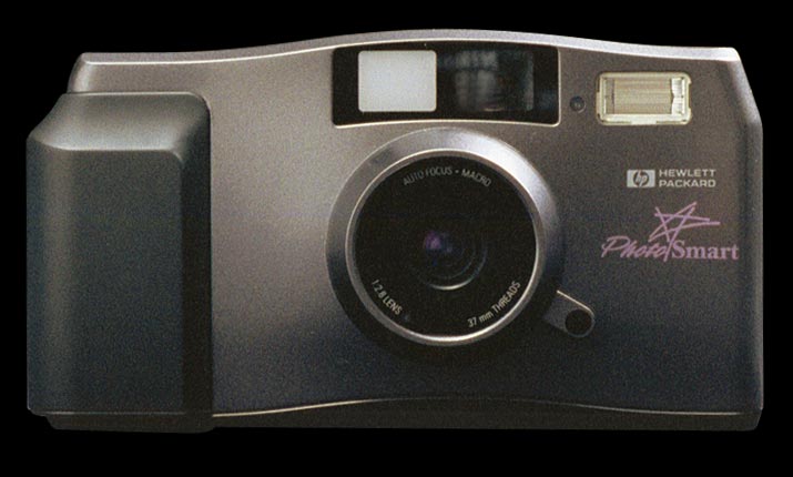 Hewlett-Packard PhotoSmart PC photography system: camera - front view.