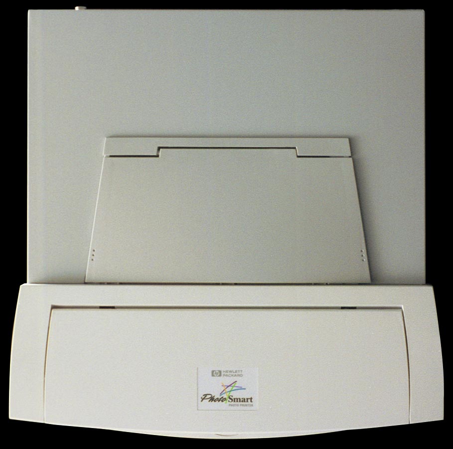 Hewlett-Packard PhotoSmart PC photography system: printer - top view.