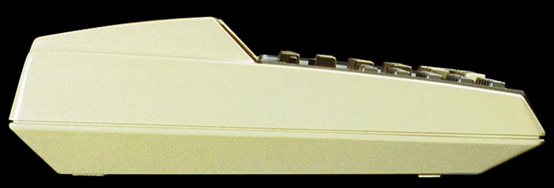 Hewlett-Packard-97 programmable printing calculator - left side.