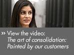View the video: The art of consolidation: Painted by our customers  