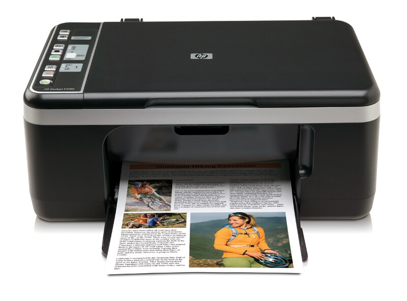 Software & Driver Downloads HP Deskjet F4180 All-in-One Printer ...