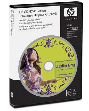 HP DVD/CD Tattoos