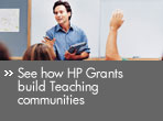 See how HP Grants build Teaching communities