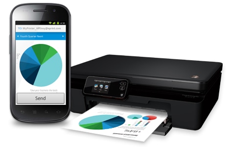 The HP Deskjet Ink Advantage 3525 lets you print from virtually anywhere.