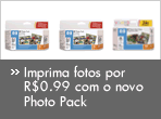 Imprima fotos por 0.99 reais com o novo Photo Pack