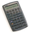 Calculadora financeira Hewlett Packard 10bII
