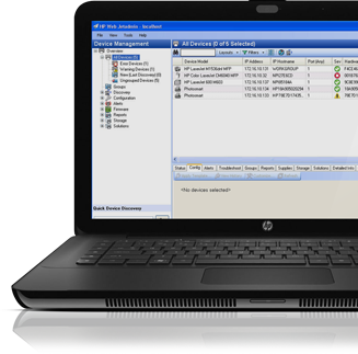 HP Web Jetadmin es el paquete de software de administración de impresión más reconocido del sector.