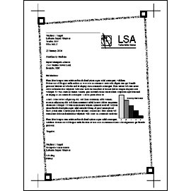 Rysunek 1: Strona testowa według standardu ISO/IEC 19752