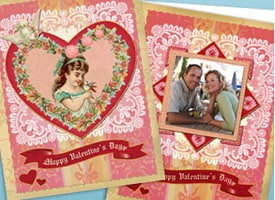 Picture of home-printed HP valentine