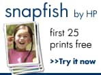 Snapfish by HP - first 25  prints free - try it now