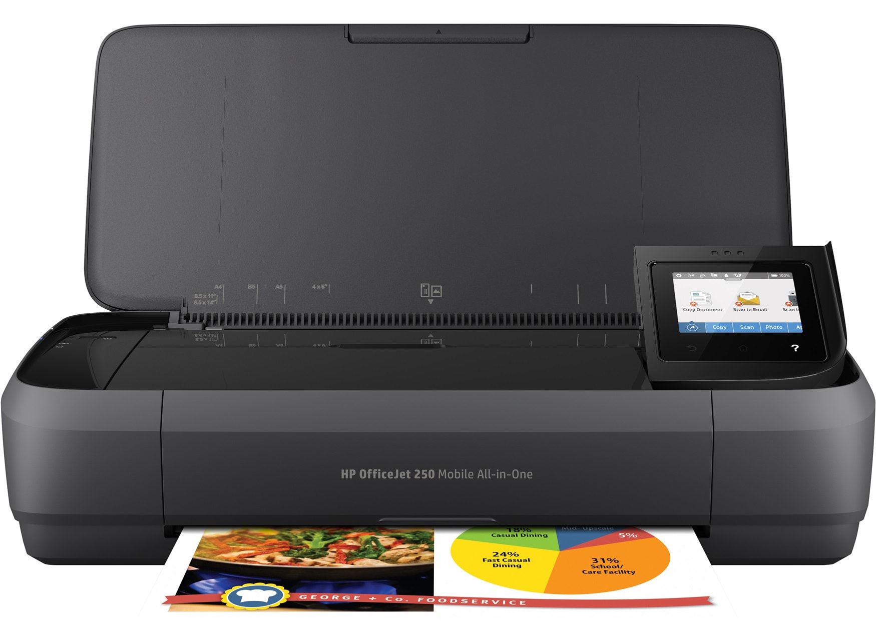 Image of HP OfficeJet 250 Mobile All-in-One Printer