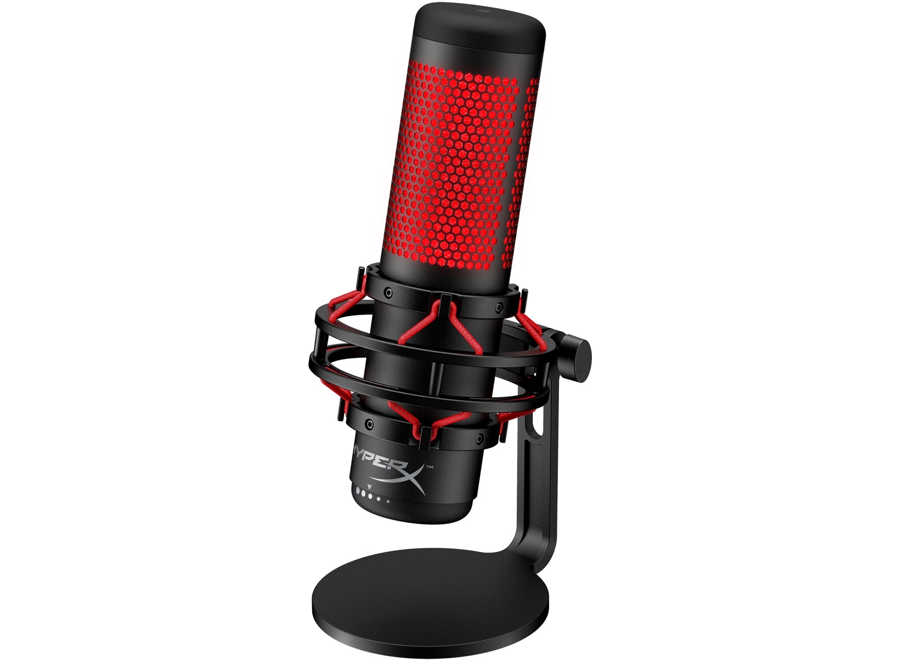 Support de microphone métallique flexible à bureau pour micro et