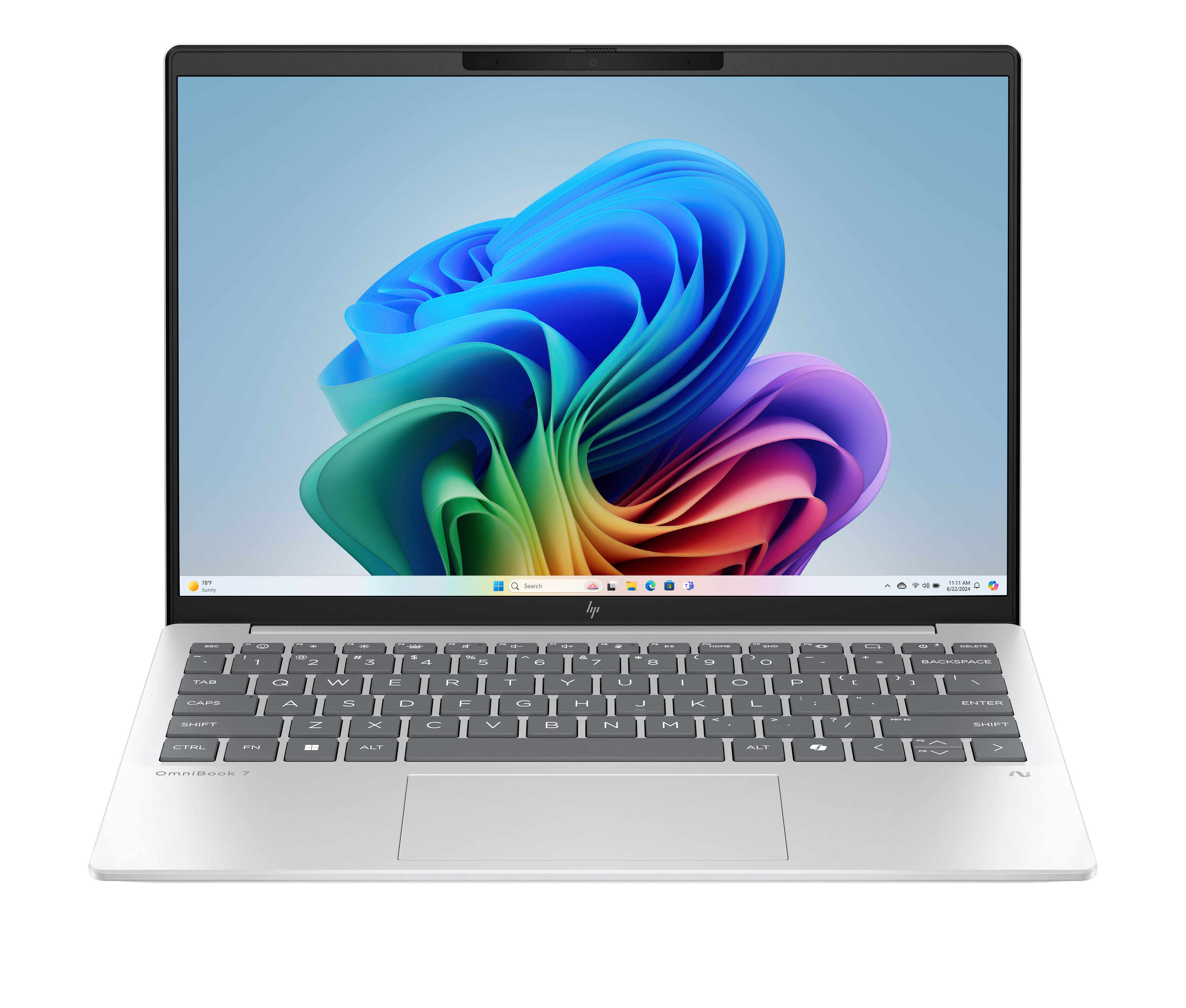 HP OmniBook 7 Aero 13-bg1000ca Ordinateur portable IA nouvelle génération | B7UL9UA#ABL | Center facing