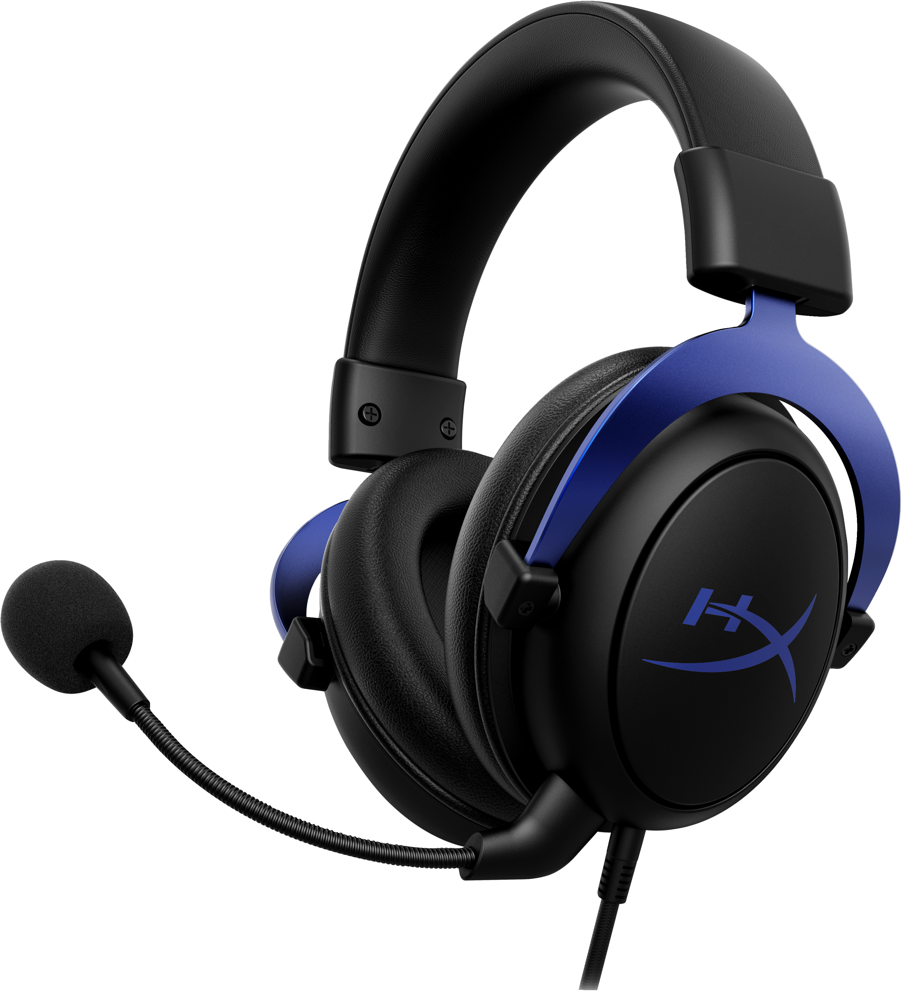 HyperX Cloud – Gaming Headset (Black‑Blue) | A3RL9AA# | Center facing