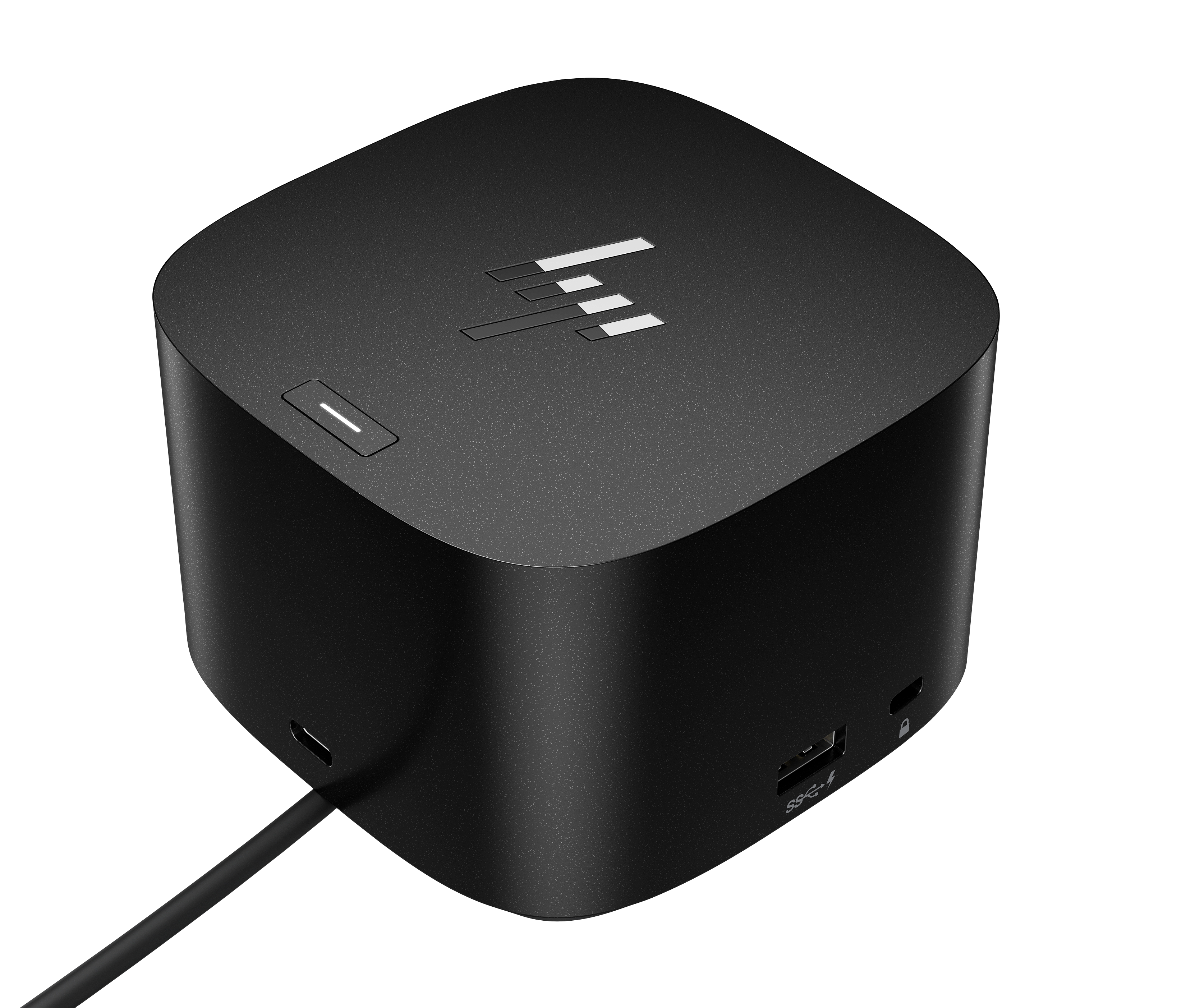 HP Thunderbolt 280W G4 Dock w/ Combo Cable | 4J0G4AA#ABA | Left facing