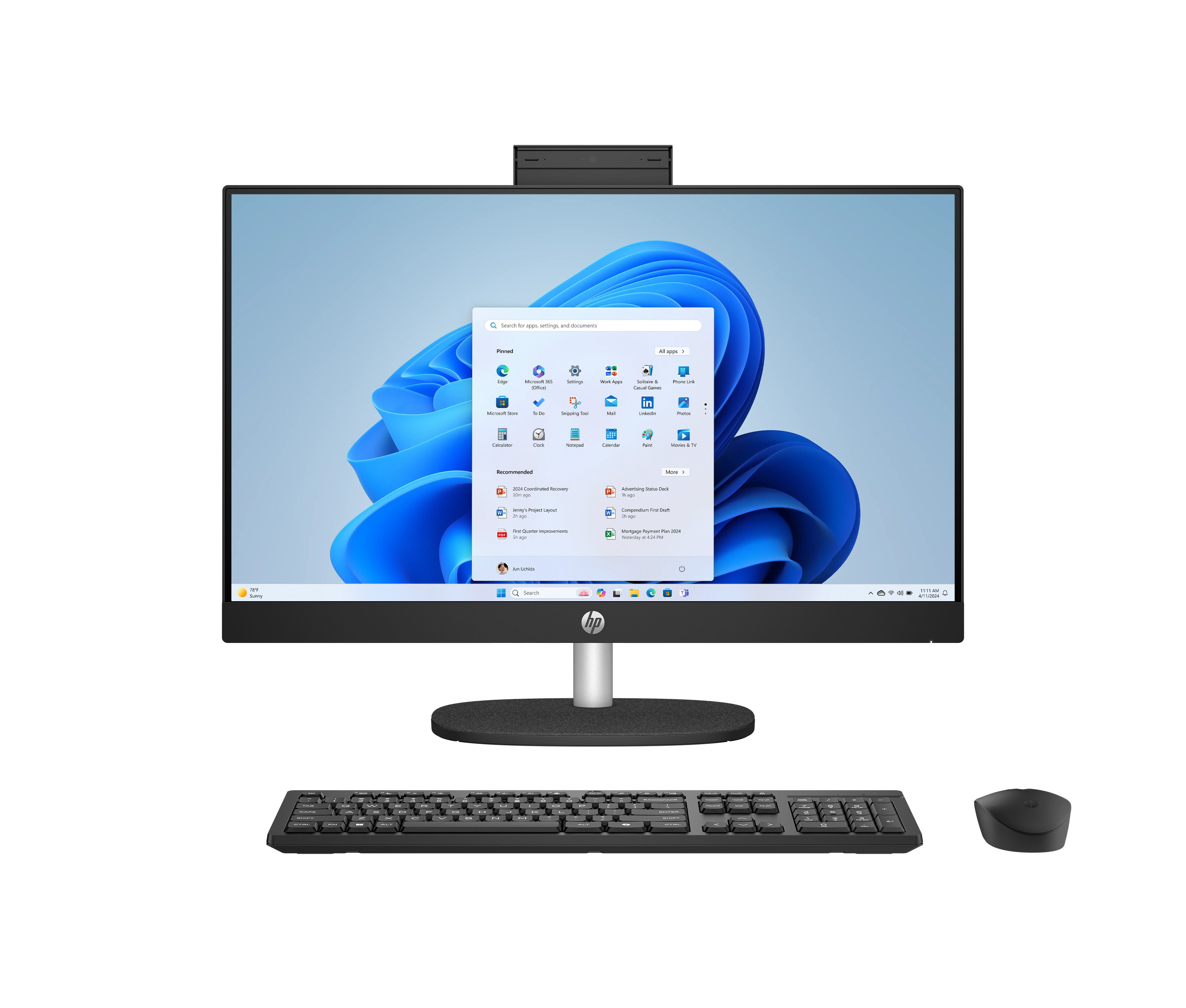 HP All-in-One KI-Desktop 24-cr2759nz PC | BP6P5EA#UUZ | All-in-one