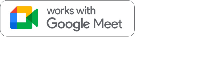 Works with Google Meet