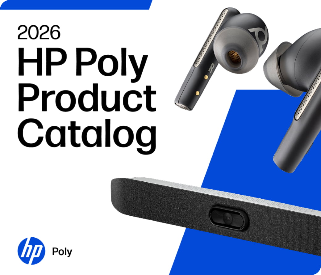 Catalogue de produits HP Poly 2026.