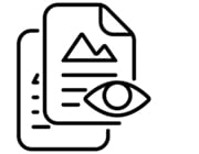 인쇄 작업 아이콘