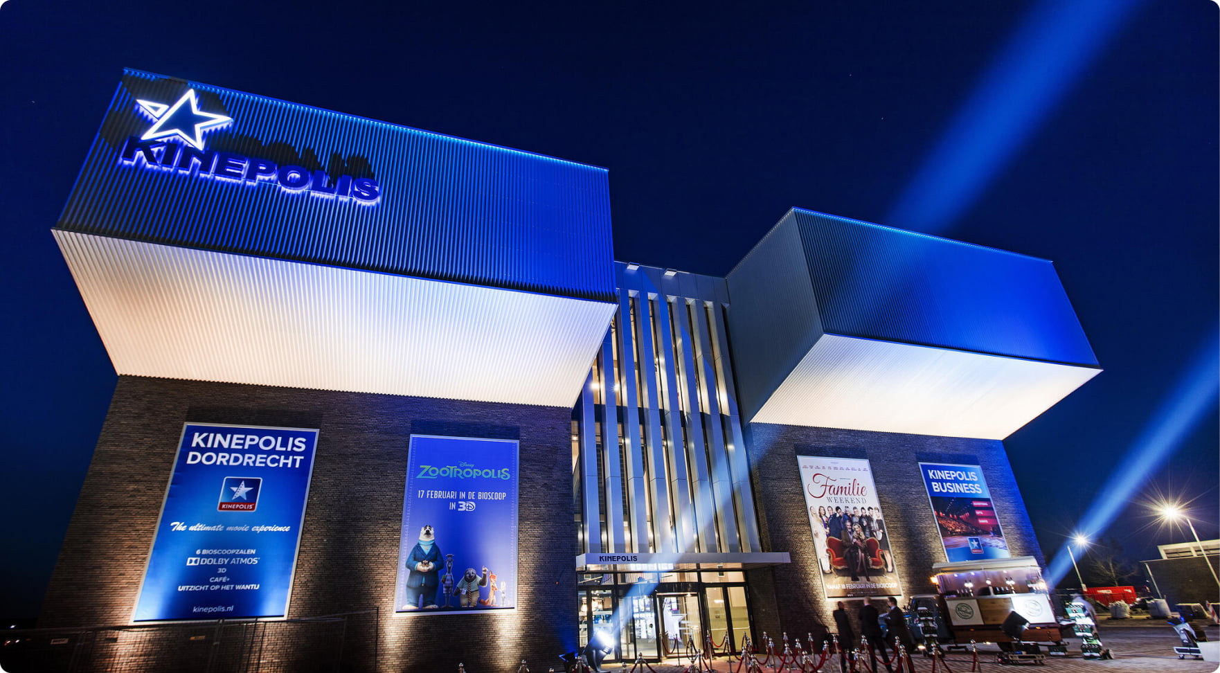 exterior of Kinepolis theatre