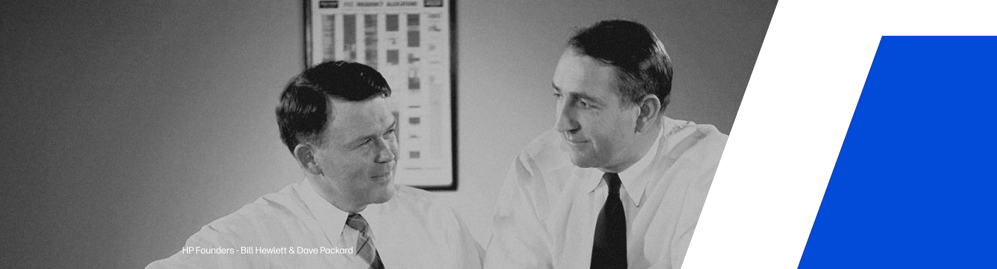 HP Founders - Bill Hewlett & Dave Packard