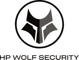 HP Wolf Security icon.