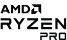 AMD Ryzen pro logo.