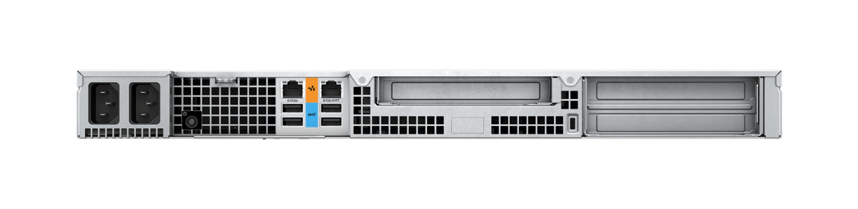 HP ZCentral 4R showing available ports.