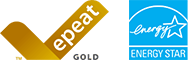 Epeat gold & Energy Star logos