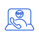 Business sales support icon
