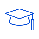 Education sales support icon