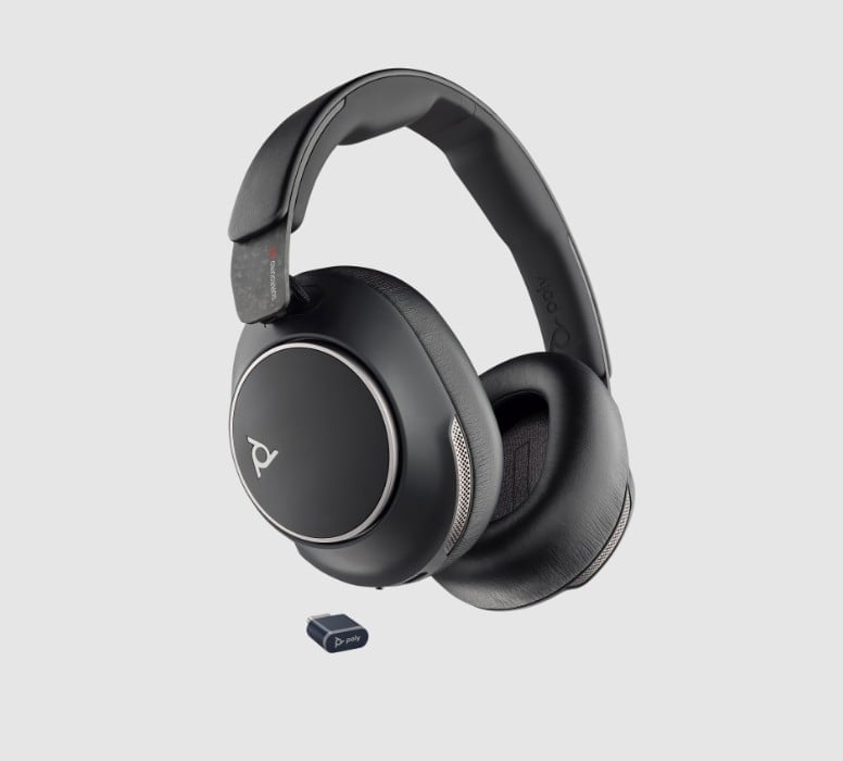  Microsoft Modern - Wireless Headset,Comfortable Stereo  Headphones with Noise-Cancelling Microphone, USB-A dongle, On-Ear Controls,  PC/Mac - Certified for Microsoft Teams,Black : Electronics