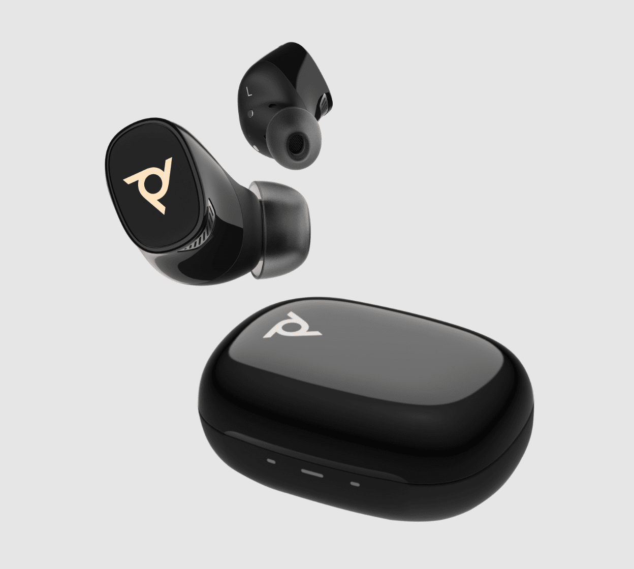 Poly - Auriculares Voyager Focus 2 UC USB-C (Plantronics) - Auriculares  Bluetooth de doble oído (estéreo) con