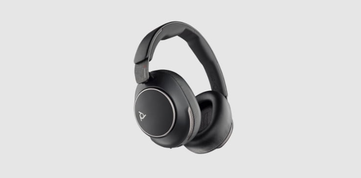 Poly Voyager Surround 80 stereo noise-cancelling headset​