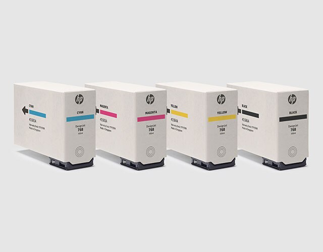 HP DesignJet large-format printing - HP DesignJet printer ink