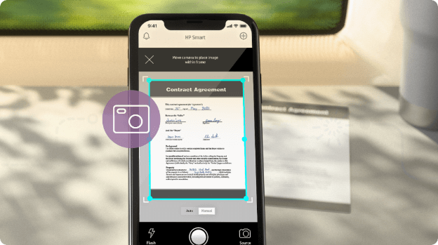 Beolvasás a HP Smart alkalmazással