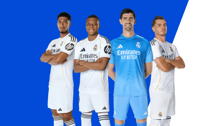 Spieler des Fußballclubs Real Madrid