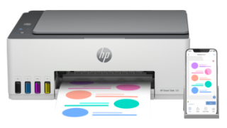 HP's next generation printers with refillable HP® Site