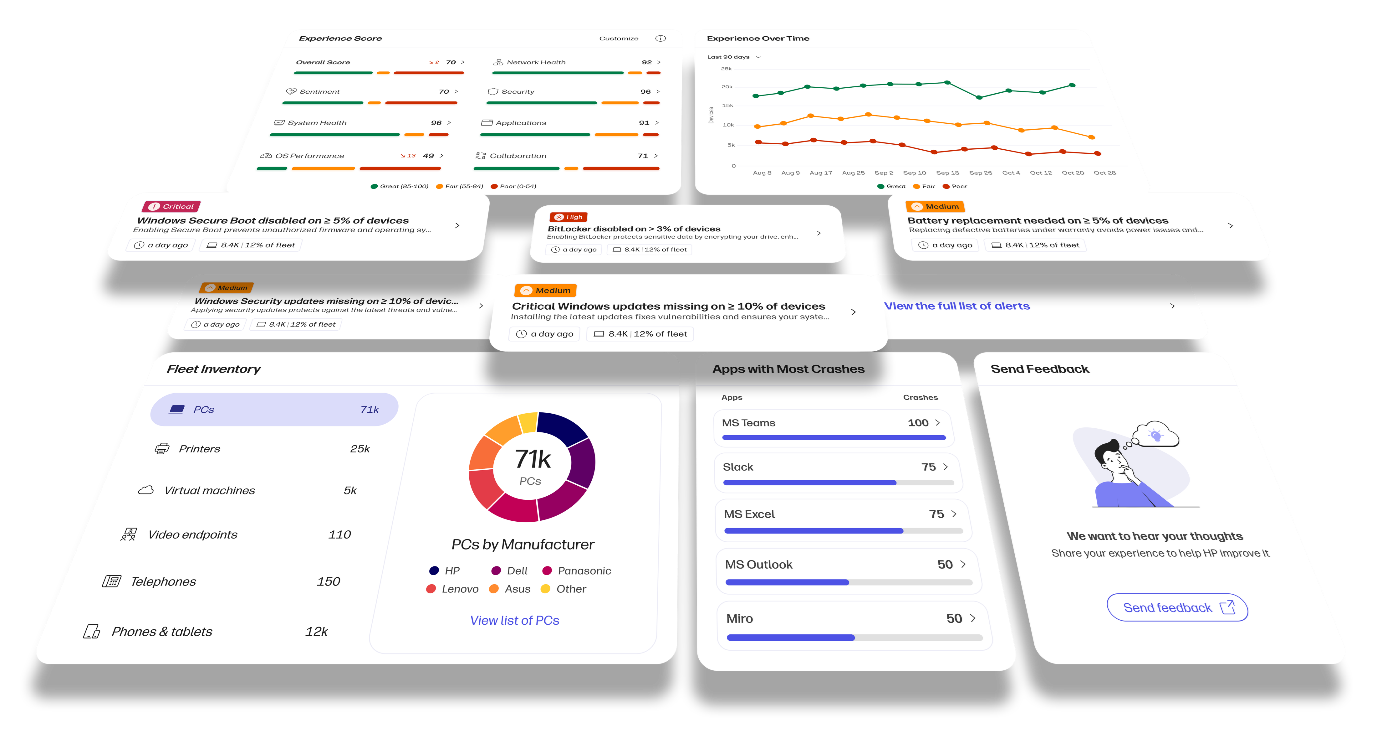 Imagen de la pancarta de la plataforma HP Workforce Experience