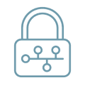 Local data protection icon.
