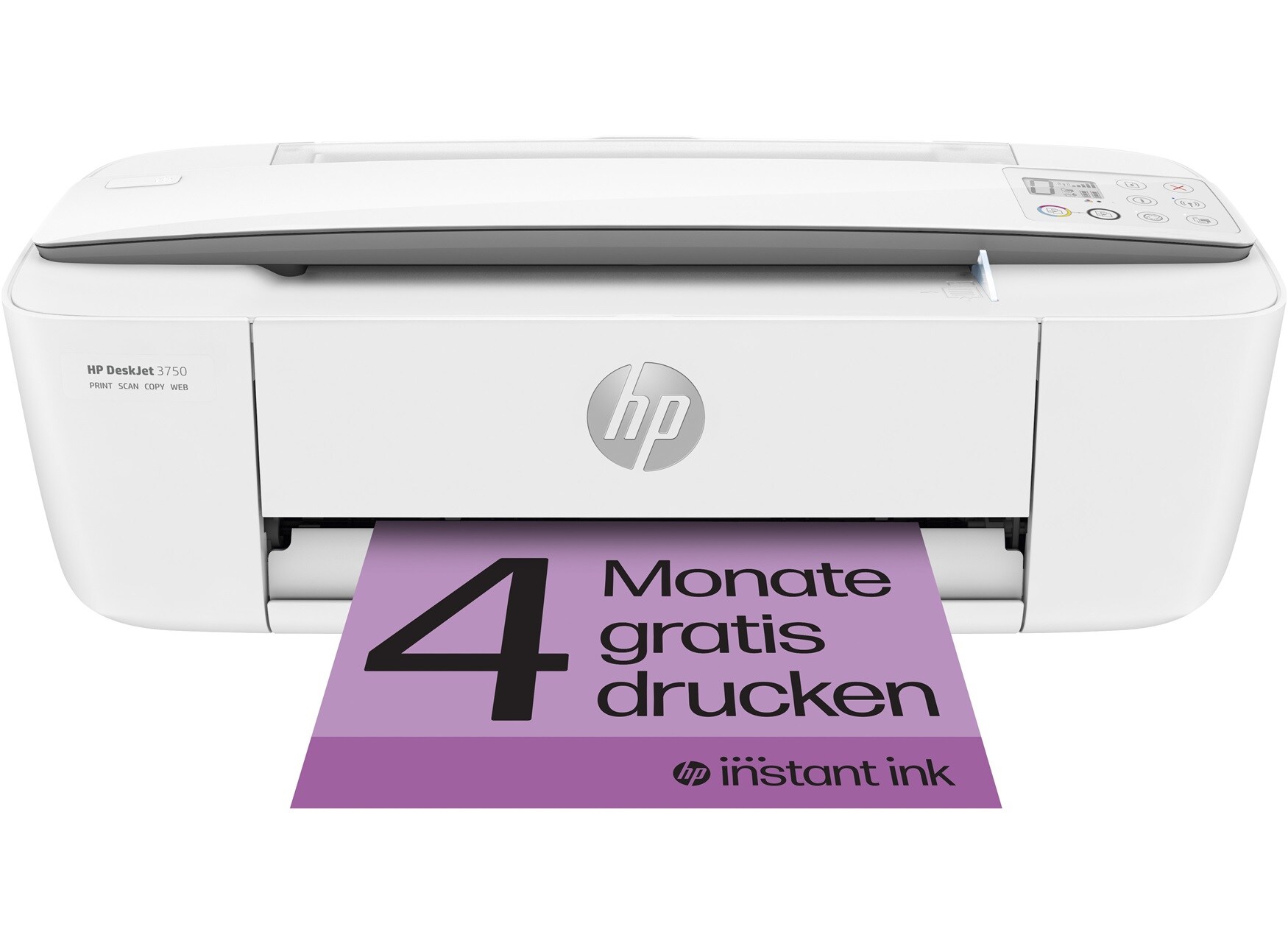 HP DeskJet 3750 All-in-One-Drucker inkl. 4 Instant Ink Probemonate - HP  Store Deutschland