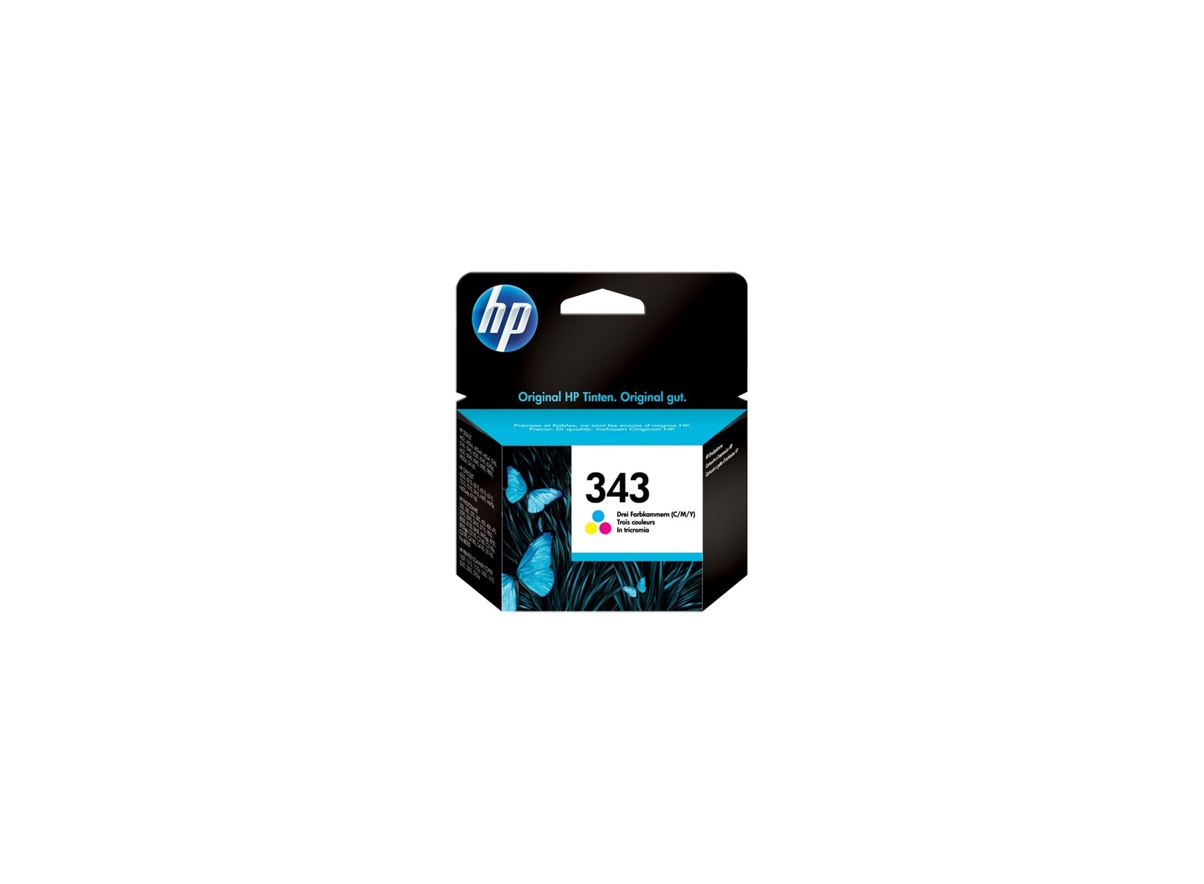 HP 343 Cyan/Magenta/Gelb Original Tintenpatrone